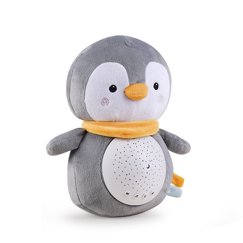 Morbido pinguino di peluche con rumore bianco - immagine 7