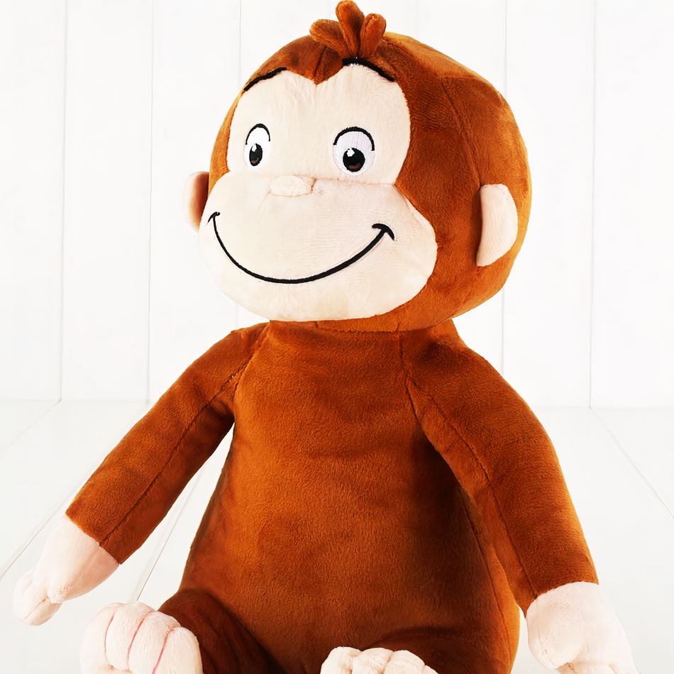 Peluche scimmia sorridente - immagine 3
