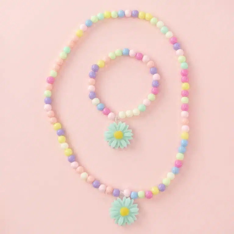 Bracciale e collana Love e peace – NICE - immagine 7