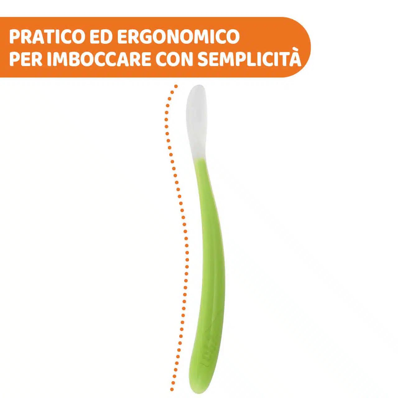 Bipack cucchiaio 6m+ azzurro – CHICCO - immagine 4