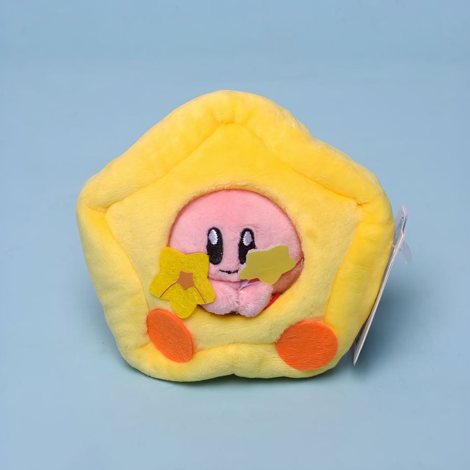Peluche Kirby con la sua stella gialla - immagine 3