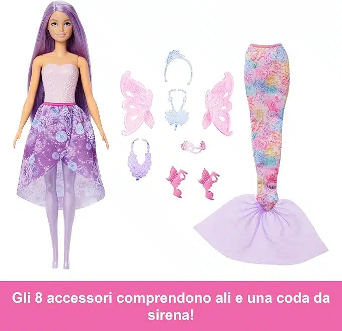 Barbie fantasy fashion set – MATTEL - immagine 5