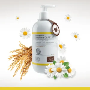 Detergente Corpo e Capelli Camomilla 400 ml – FIOCCHI DI RISO