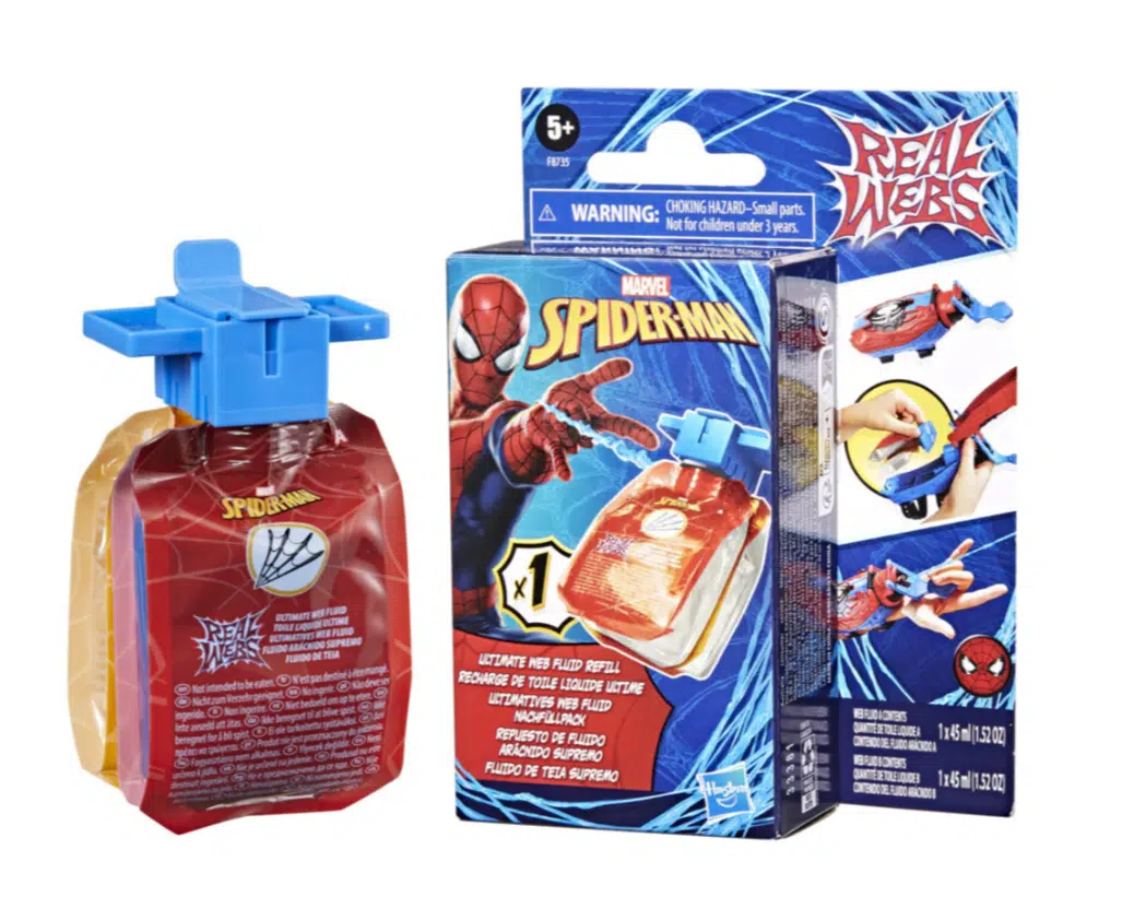 Ricarica di fluido ragnatela real webs Spider Man – HASBRO - immagine 2