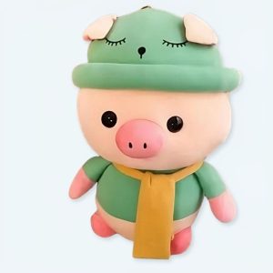 Piggy vestito con un abito verde