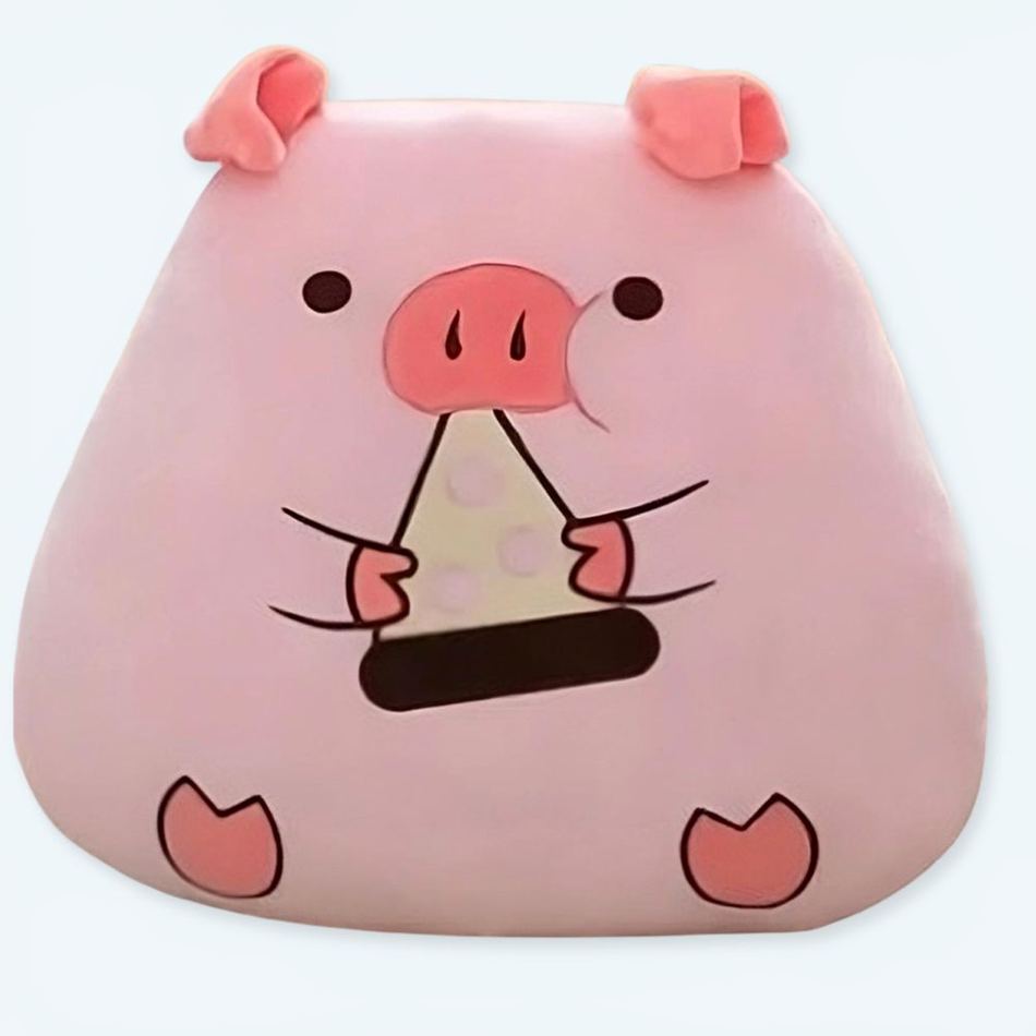 Maiale goloso peluche