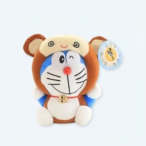 Peluche Doraemon vestito da orso