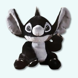 Stitch peluche nero