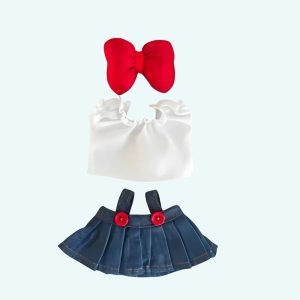 Set di vestiti per peluche Labubu