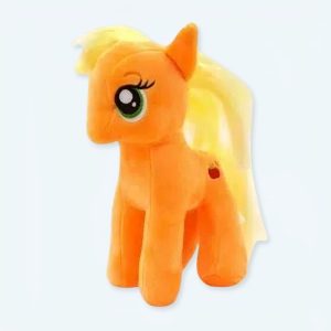 Bambola Unicorno peluche arancione