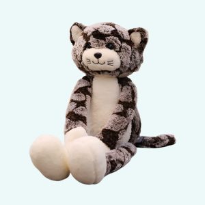 Peluche Gatto Grigio | Zampe Lunghe