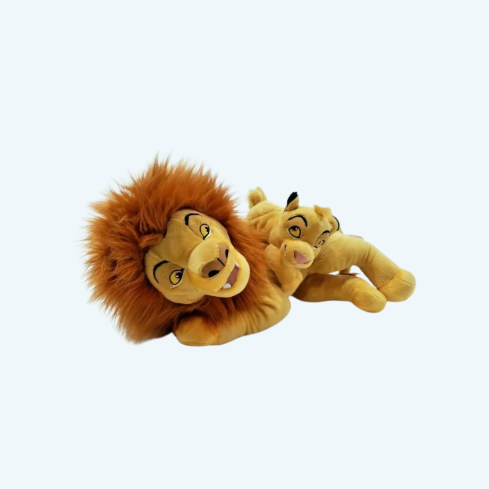 Il Re Leone: Mufasa e Simba, giocattoli di peluche