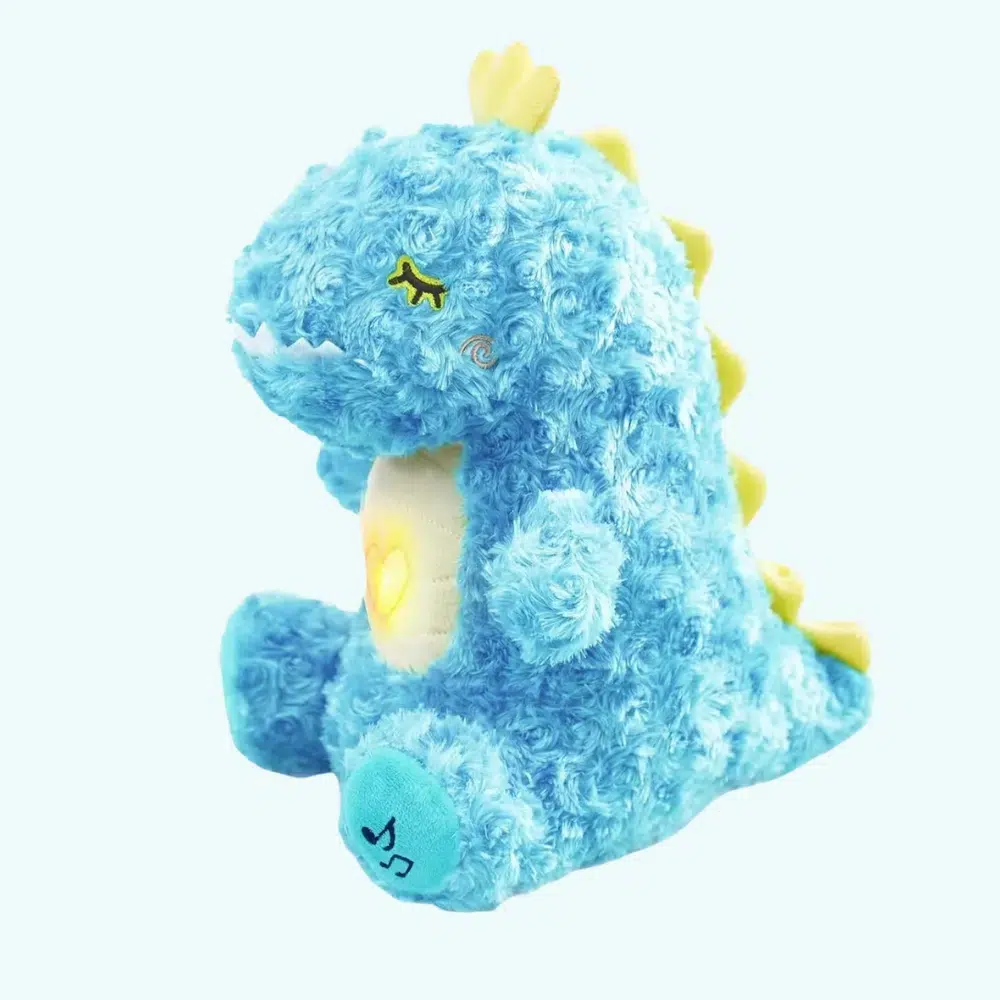 Simpatico Peluche che respira dinosauro con ninna nanna rilassante - immagine 2