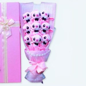 Bouquet di Angel Peluches | Pupazzo di San Valentino Lilo e Stitch