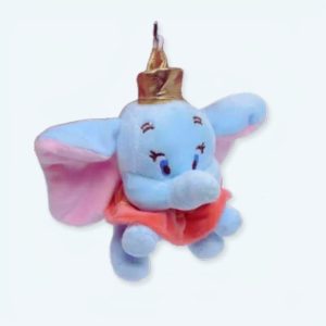 Piccolo portachiavi in peluche Dumbo
