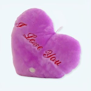 Cuscino luminoso in peluche