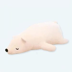 Peluche orso polare addormentato
