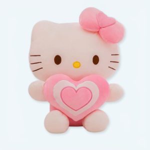 Peluche Hello Kitty con cuore
