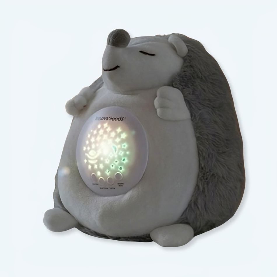 Rumore bianco riccio cielo stellato peluche - immagine 2
