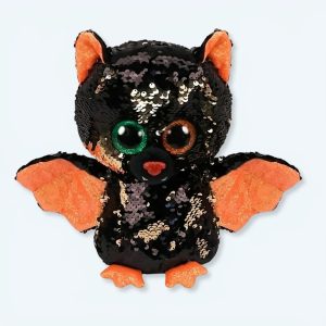 Halloween pipistrello gufo peluche con paillettes