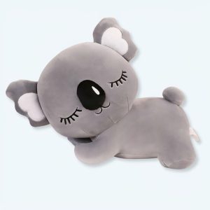 Cuscino di peluche koala grigio