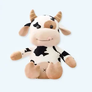 Peluche mucca maculata