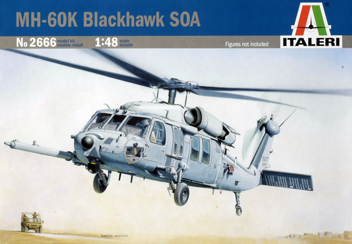 Italeri – Elicottero MH-60K Blackhawk SOA 1/48 Cod. 2666 - immagine 2
