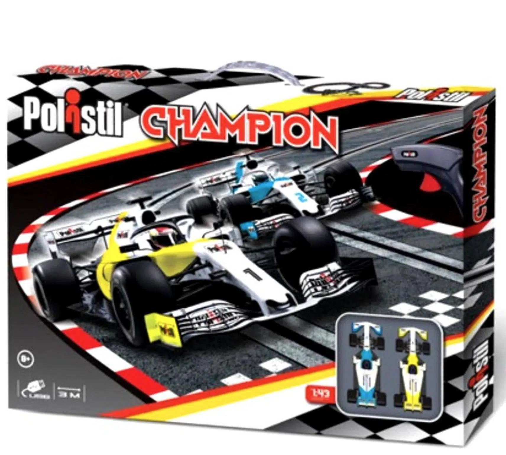 Pista per slot car Polistil Champion F1 1:43 – BBURAGO - immagine 2