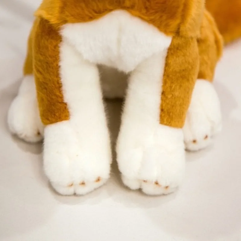 Volpe arancione cane di peluche - immagine 7