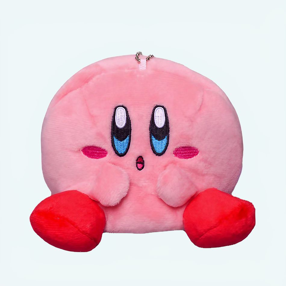 Kirby peluche con guance rosse