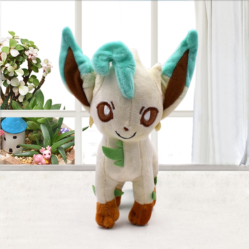 Peluche Leafeon Erba Pokemon - immagine 9