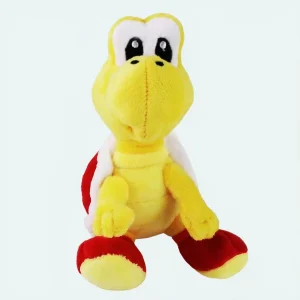 Koopa Troopa Mario tartaruga peluche rosso