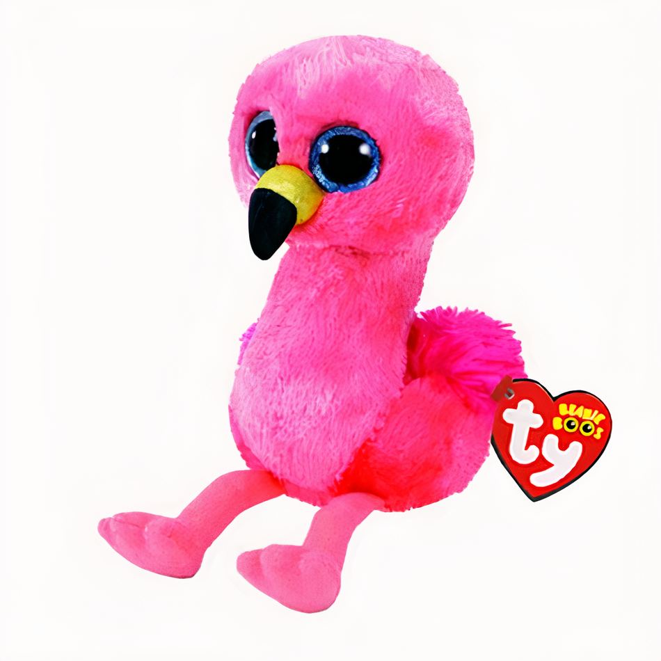 TY fenicottero rosa di peluche - immagine 3