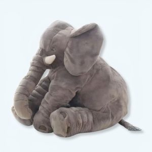 Cuscino Elefante peluche Grigio