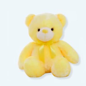 Cuscino Peluche | Orsetto Giallo Luminoso