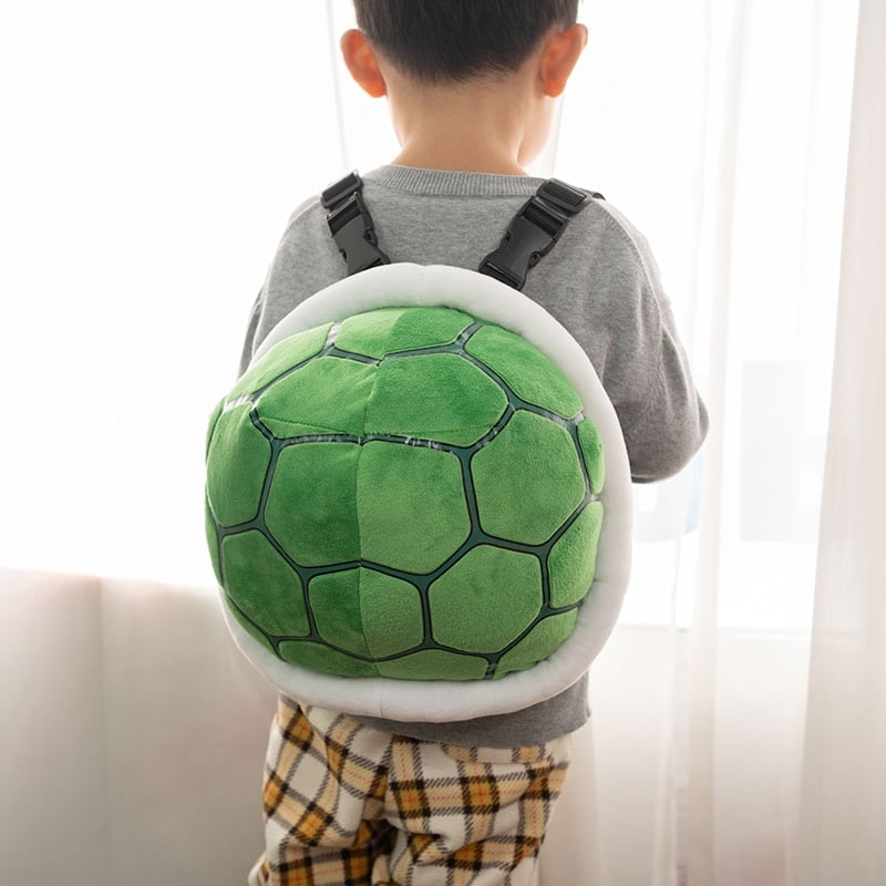 Mario zaino di peluche tartaruga per bambini - immagine 7
