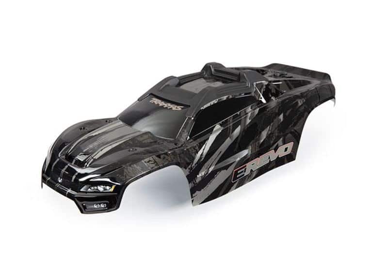 Traxxas – 8611R Carrozzeria E-Revo® Nera Completa Cod TRX8611R - immagine 3