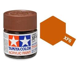 Tamiya – Colori Acrilici Opachi XF-6 Cooper Cod. 81706