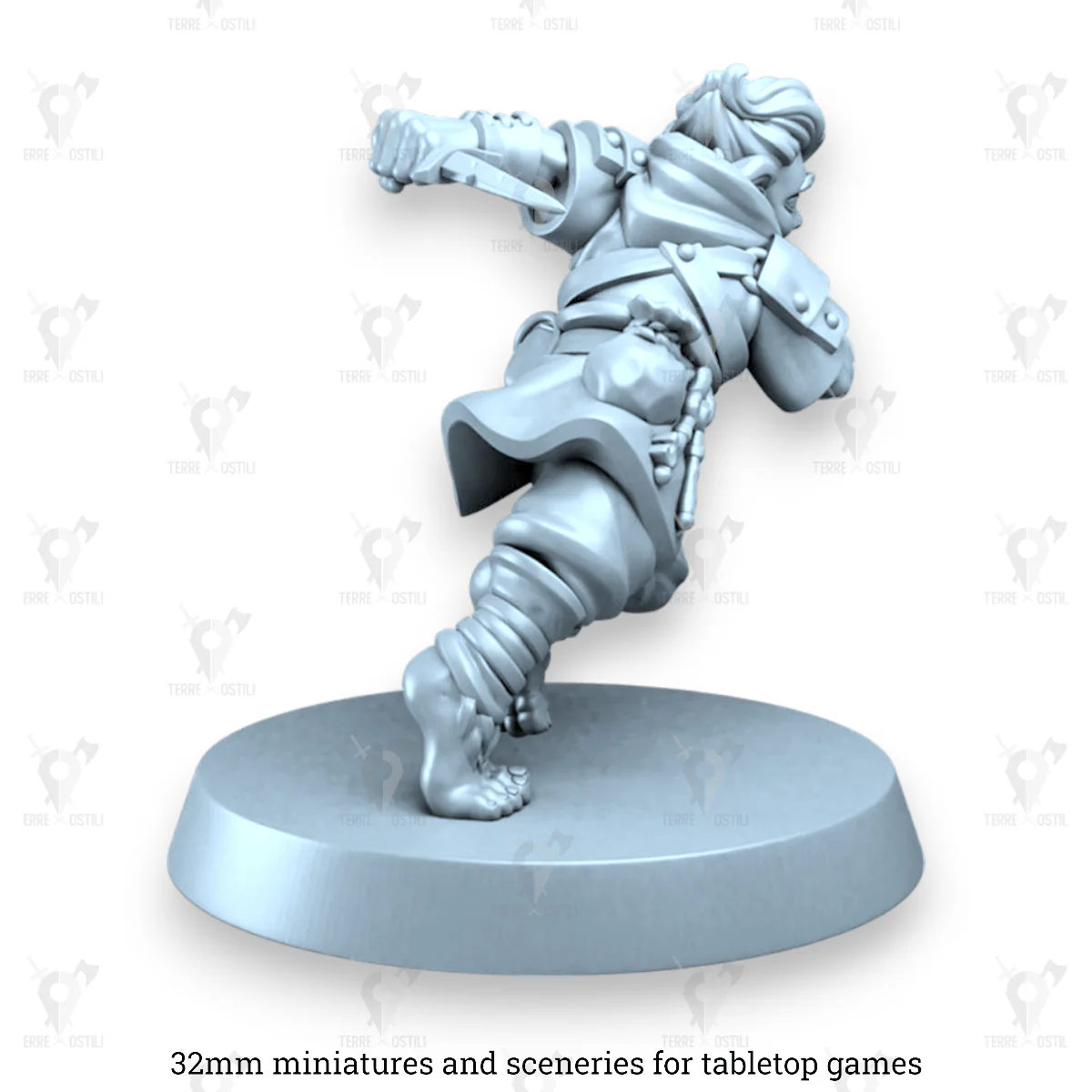 Blink halfling ladro spia scassinatore | miniatura 3D resina | Terre Ostili - immagine 3