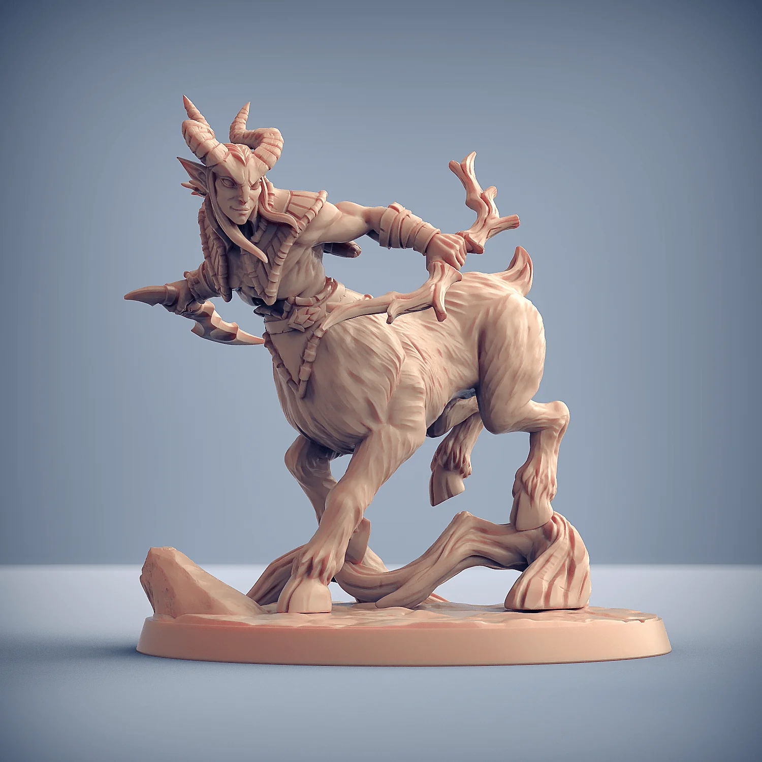 Centauro arciere soldato ranger guerriero mostruosità miniatura 3D