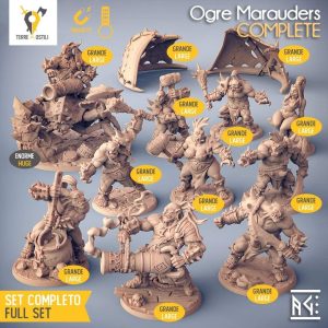 Clan Ogre predoni esercito squadra armata set bundle miniature