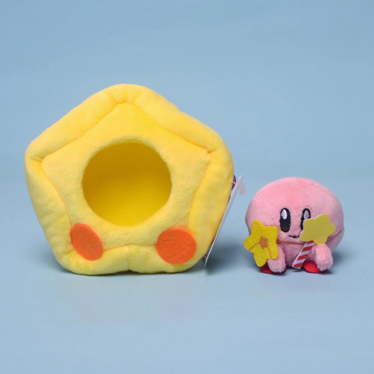 Peluche Kirby con la sua stella gialla - immagine 4