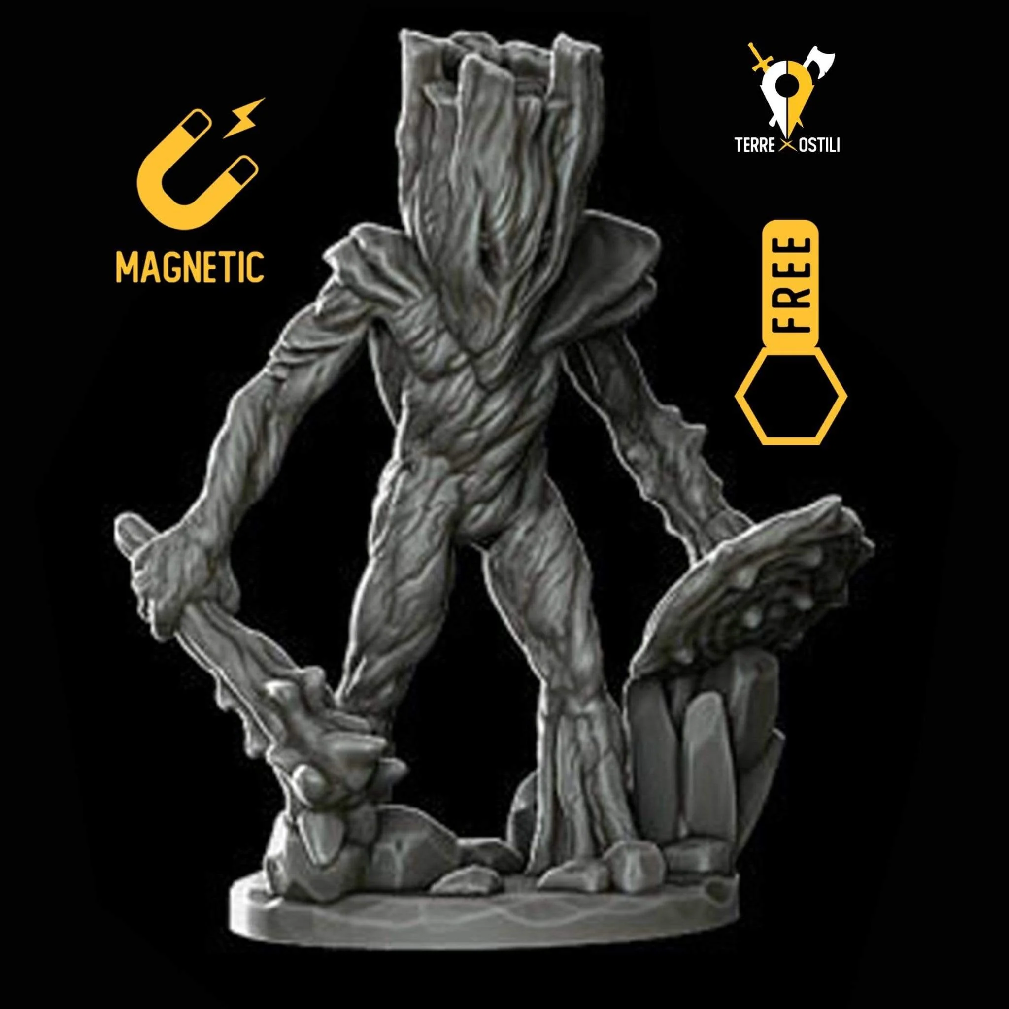 Nobile Blight miniatura elementale foresta rami - immagine 2