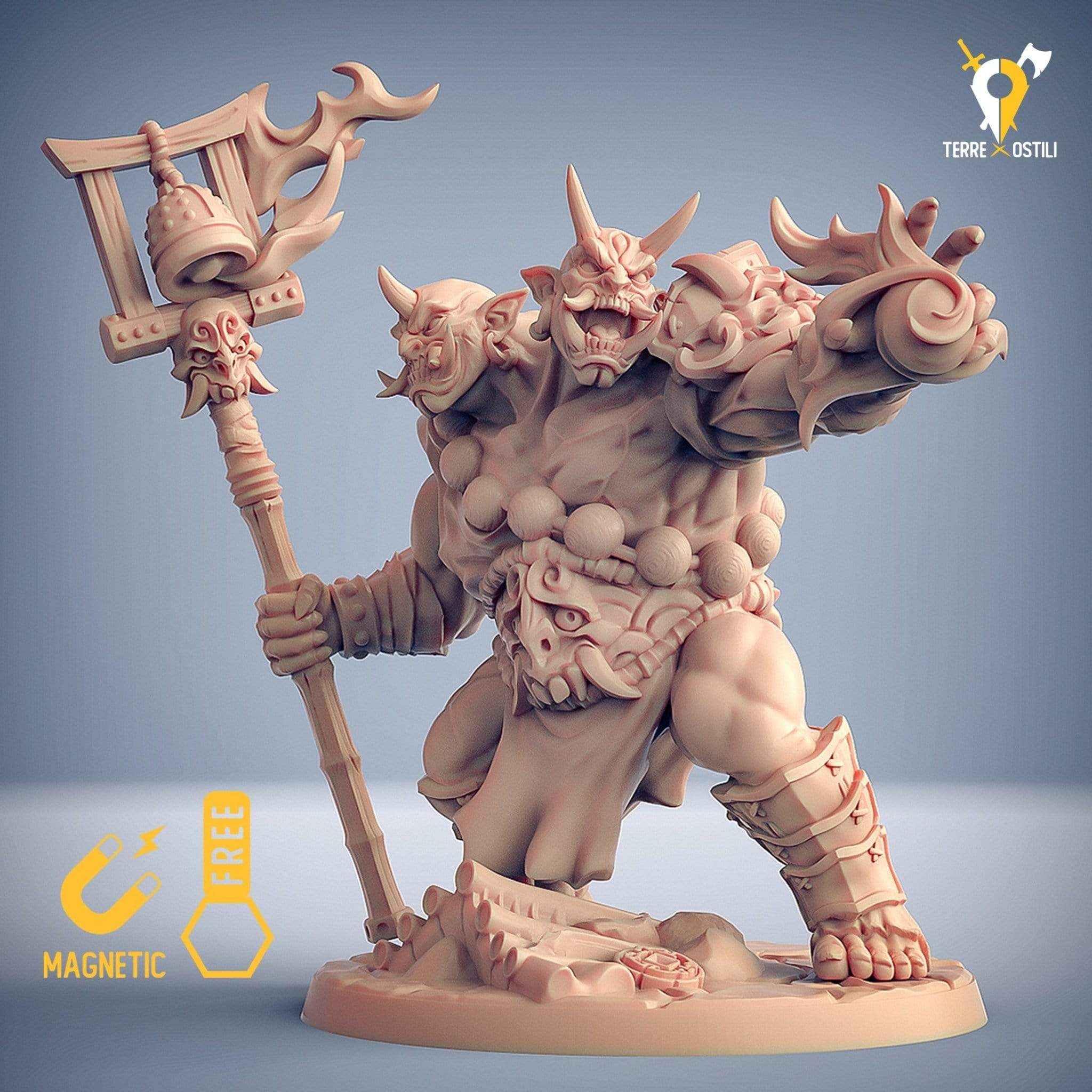 Ogre magi warlock miniatura oni