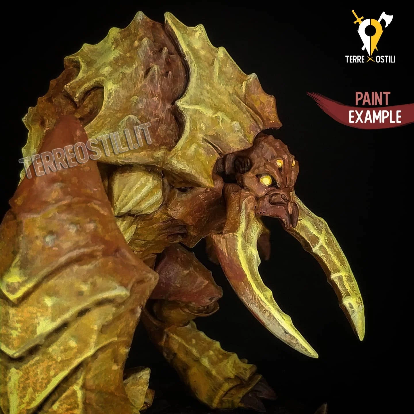 Spaventapasseri vivente demone miniatura 3d resina - immagine 9