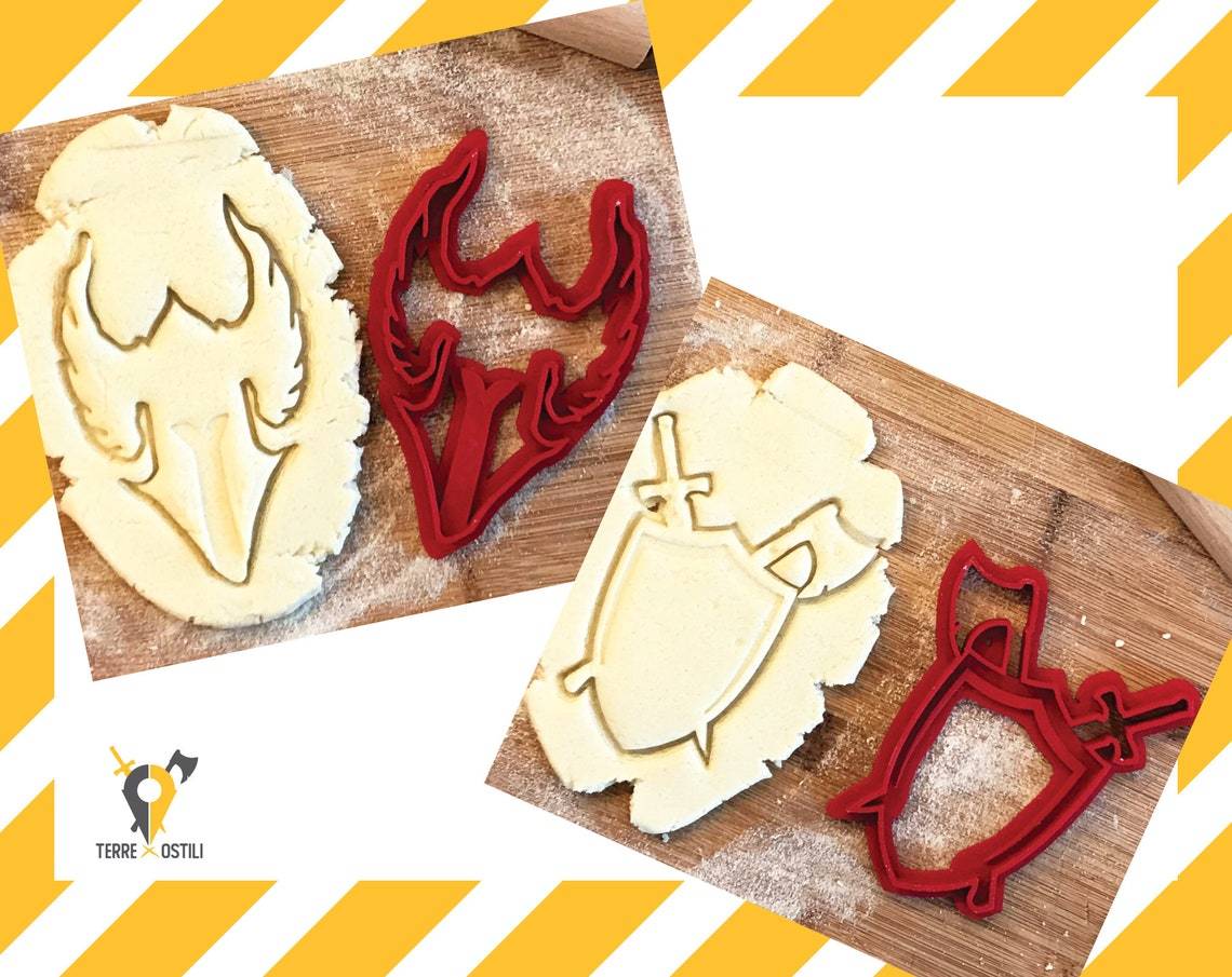 Taglia Biscotti Dungeons and dragons classi formine taglia pasta accessorio - immagine 7