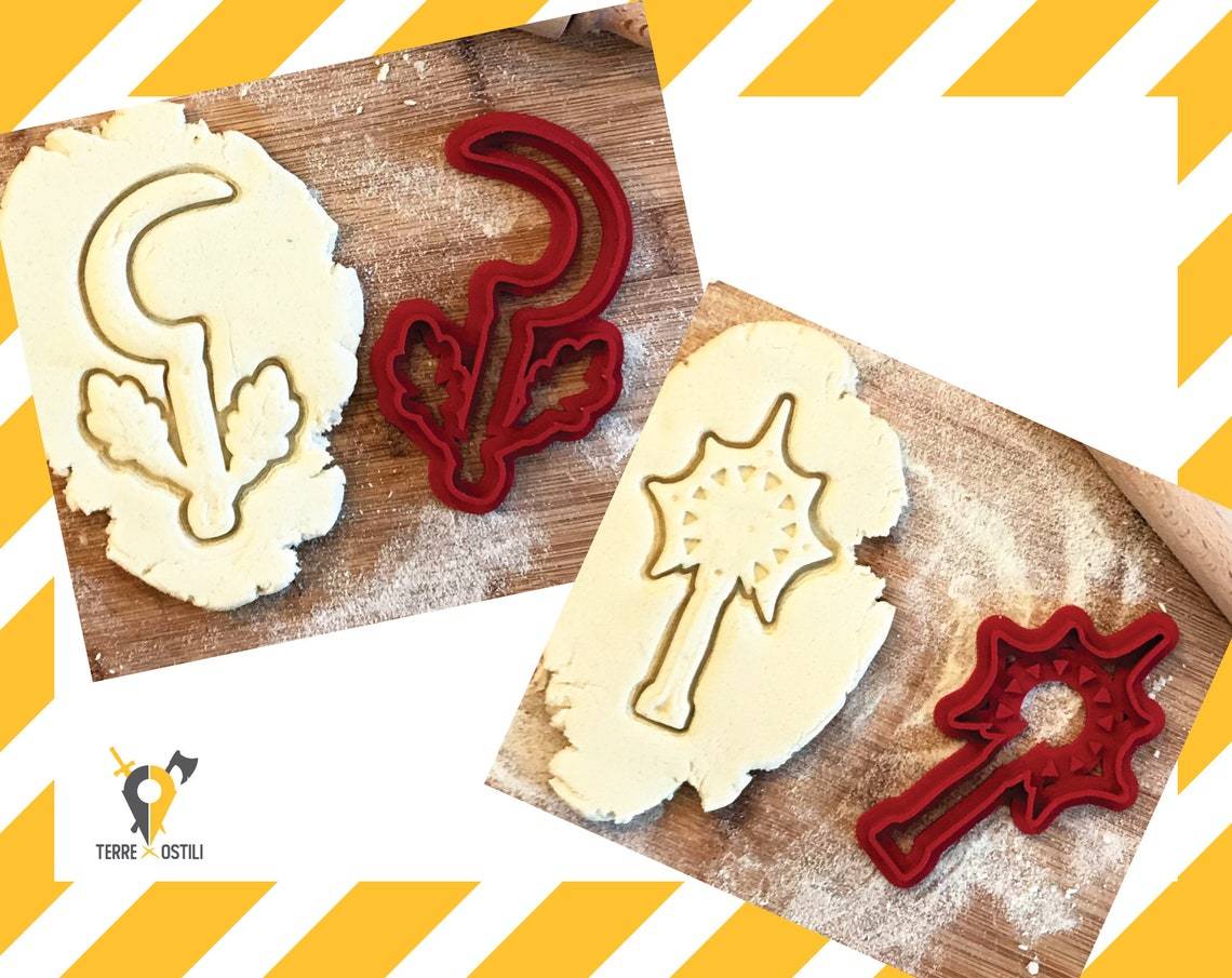 Taglia Biscotti Dungeons and dragons classi formine taglia pasta accessorio - immagine 6