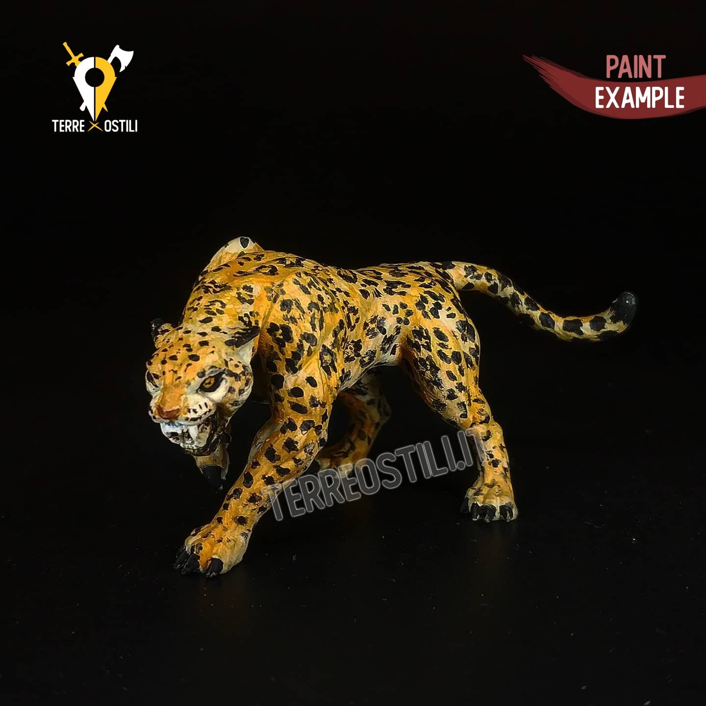 Troll caverne montagna gigante miniatura 3d resina - immagine 7