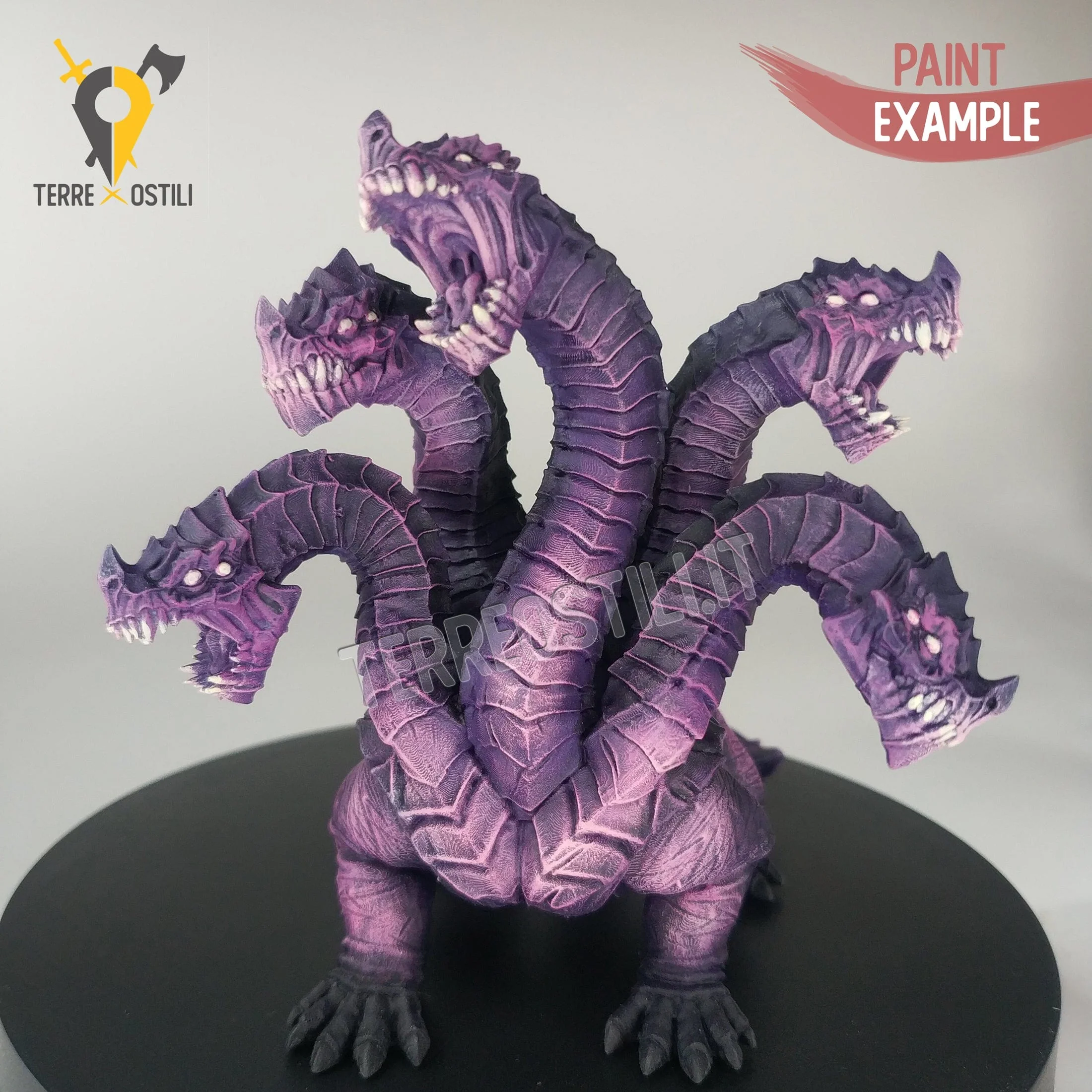 Umana Alchimista pozioni strega circo horror miniatura 3D resina - immagine 8