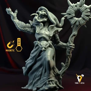 Yuan-ti sacerdote cultista miniatura